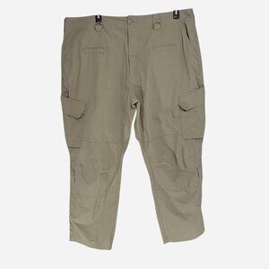 LA Police Gear Khaki Baggy Fit Cargo Pants | 44x32